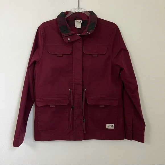 The North Face Women's Utility Jacket - Burgundy - Picture 2 of 11